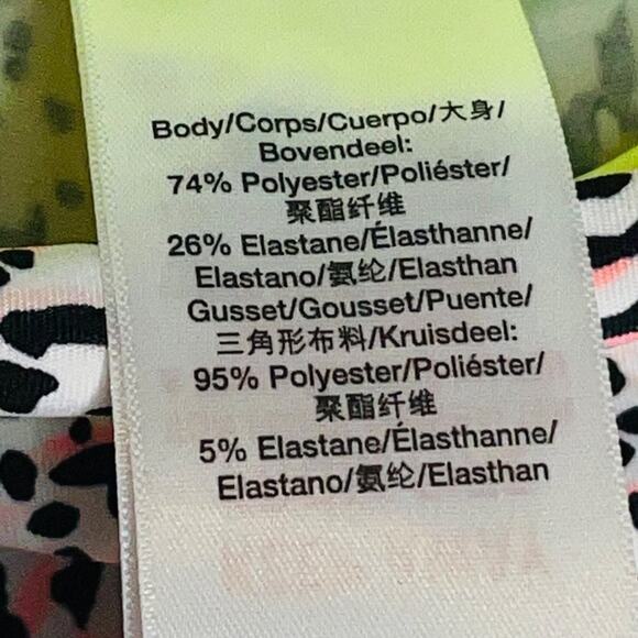 DKNY Sport Confetti Print High Waist 7/8 Tights xl - Picture 5 of 12